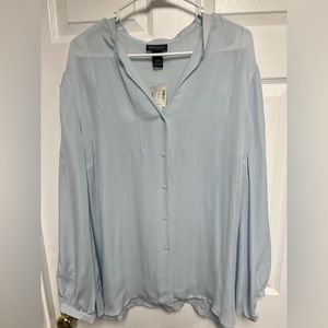 Lane Bryant 100% Silk Blouse